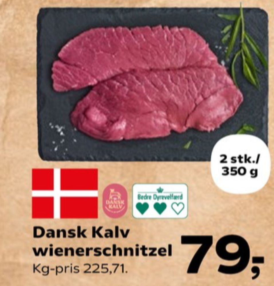 Danish Crown Dansk Kalv, Kalvewienerschnitzler