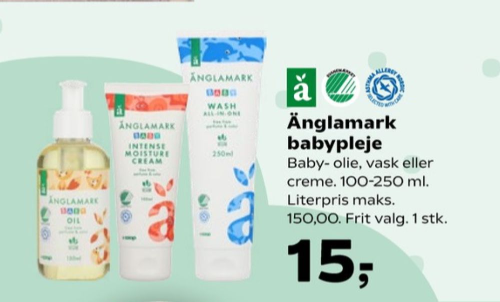 Änglamark, Babyshampoo