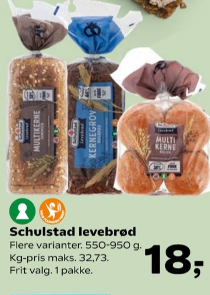 Schulstad Levebrød, Multikerneboller