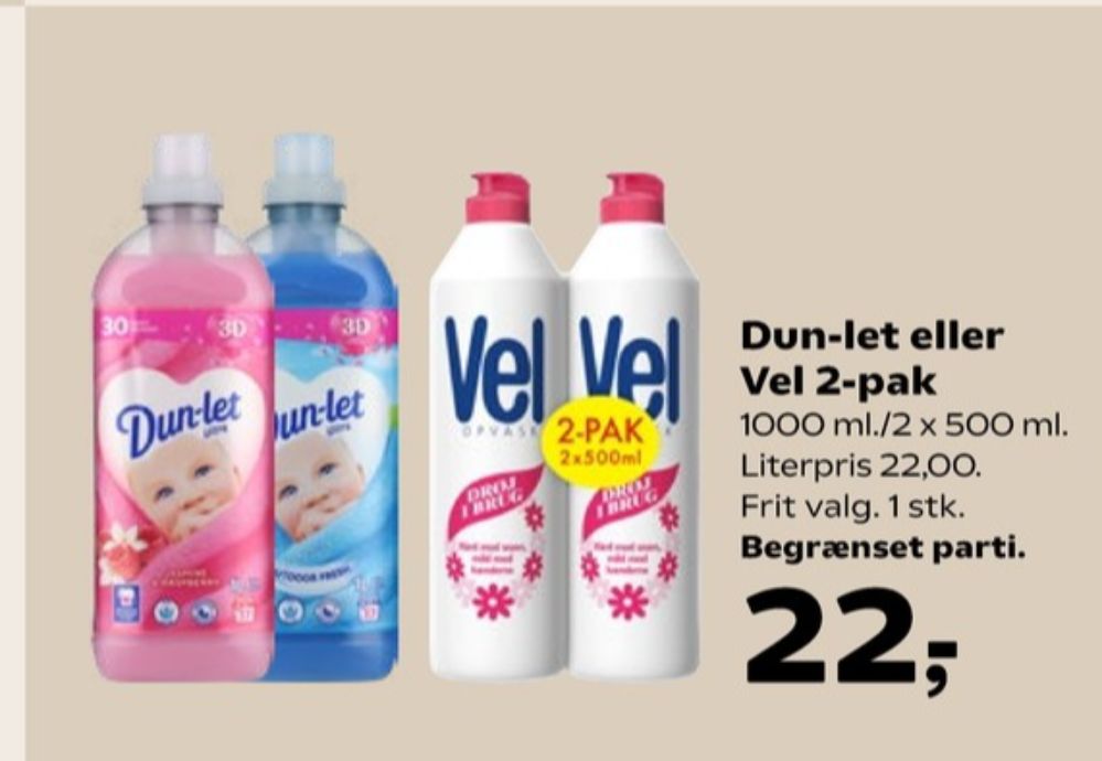 Dun-let, Skyllemiddel