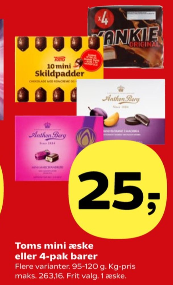 Anthon Berg The Original, Marcipantærter Blomme i Madeira