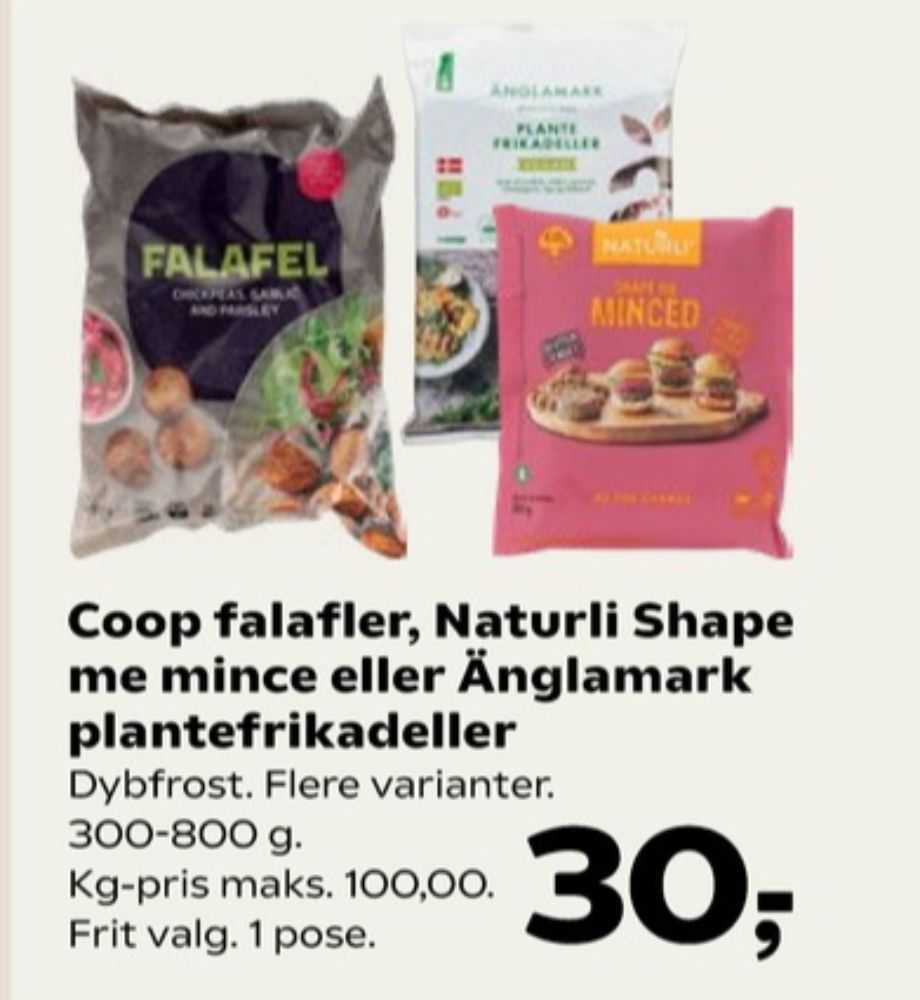 Naturli', Plantefars