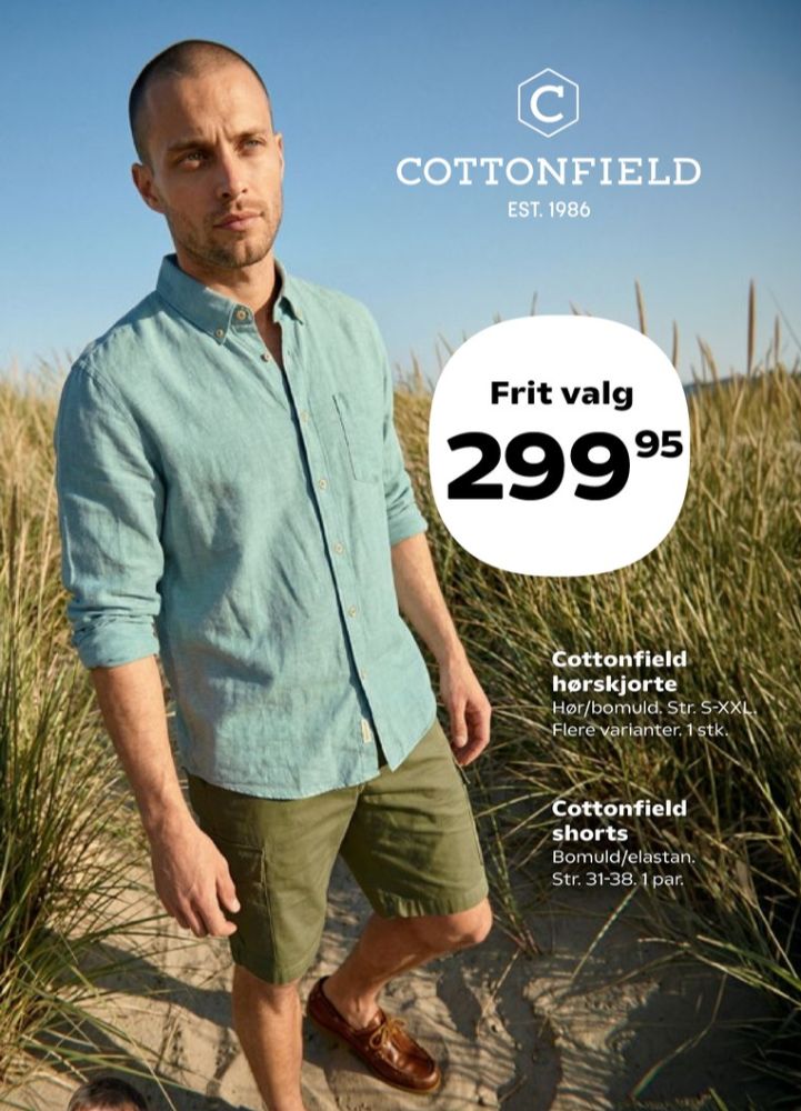 Cottonfield, Skjorte