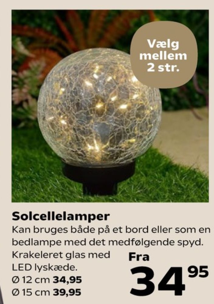 Solcellelampe