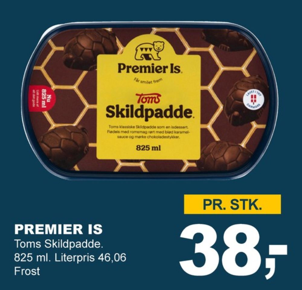 Premier, Toms Skildpadde is