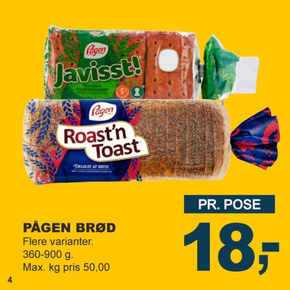 Pågen Javisst, Boller