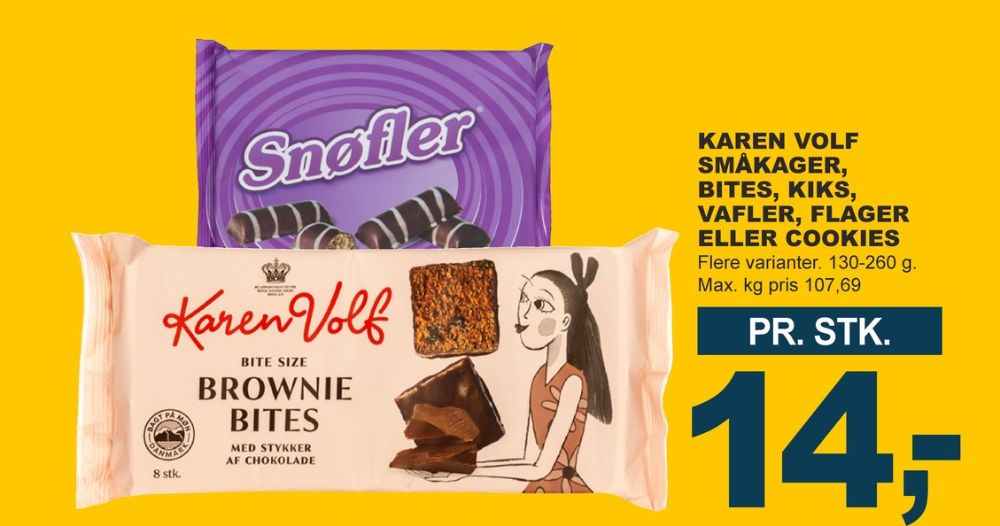 Karen Volf, Snøfler