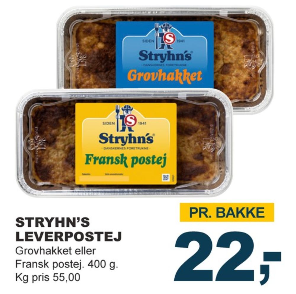 Stryhns Fransk Postej, Leverpostej