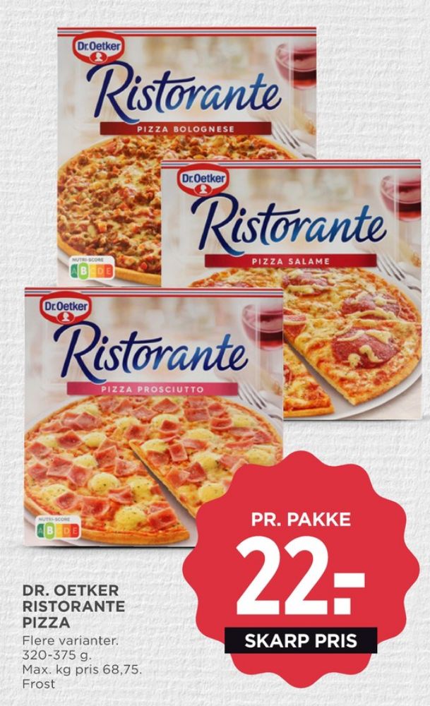 Ristorante, Pizza Bolognese