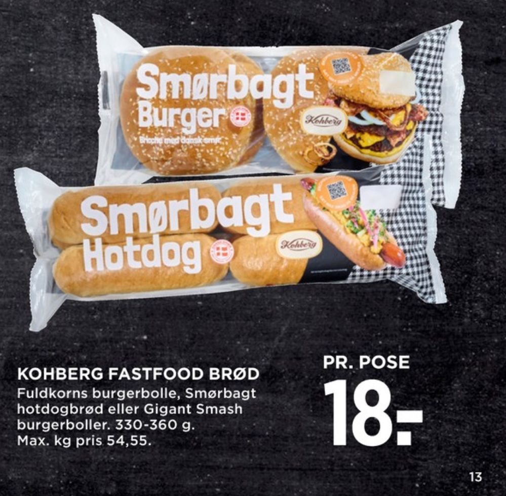 Kohberg, Smørbagt Burgerboller