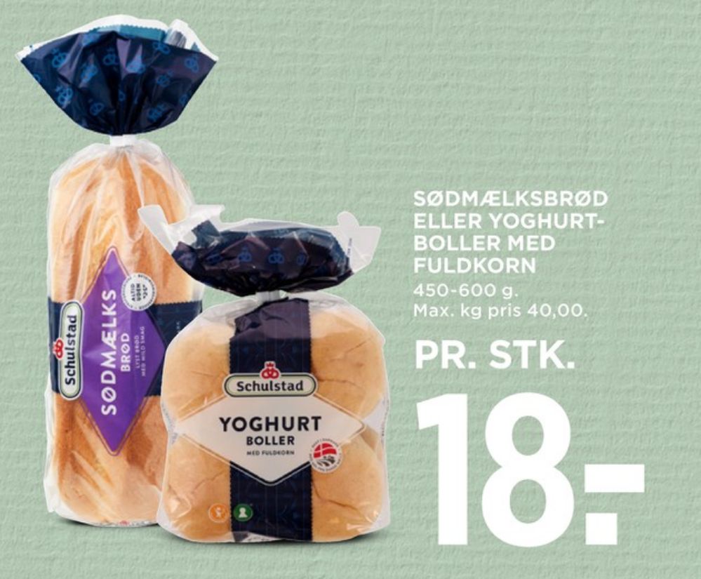 Schulstad, Yoghurtboller