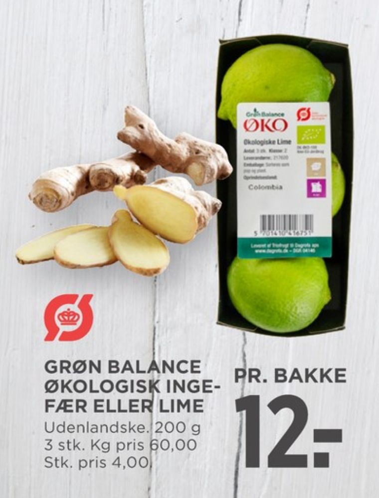 Grøn Balance, Lime