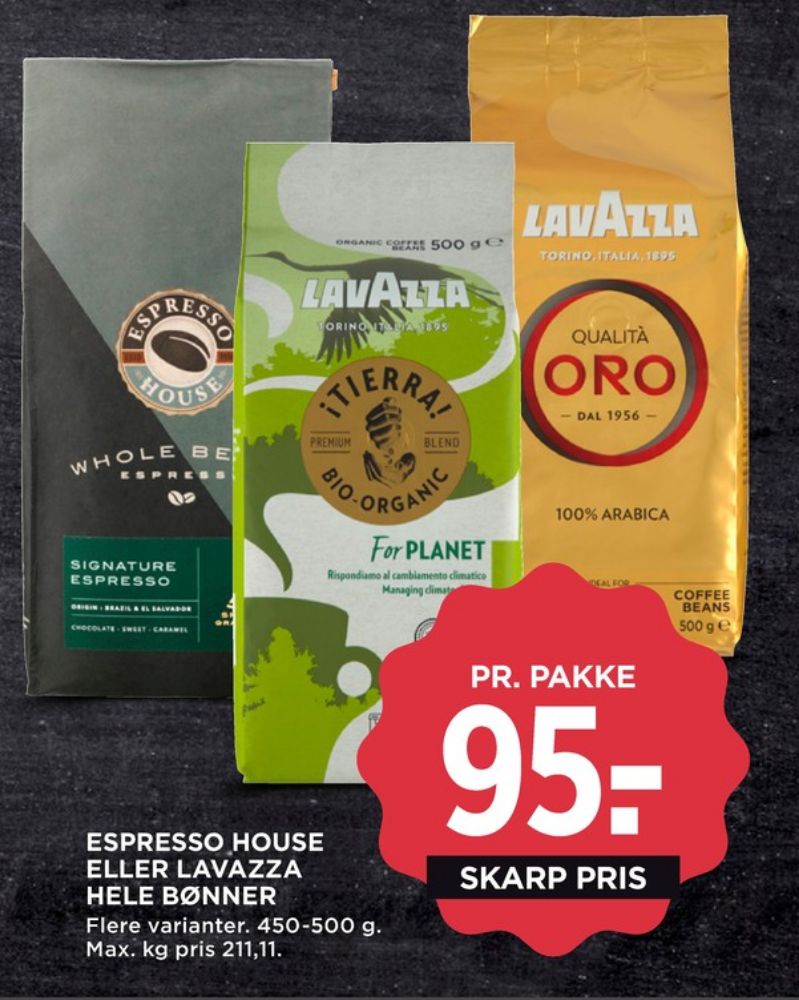 Espresso House Signature Espresso, Kaffebønner