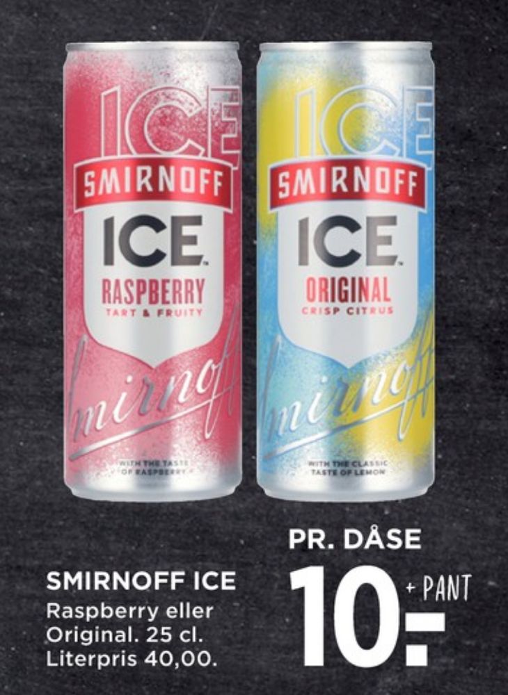 Smirnoff Ice Original, Original RTD