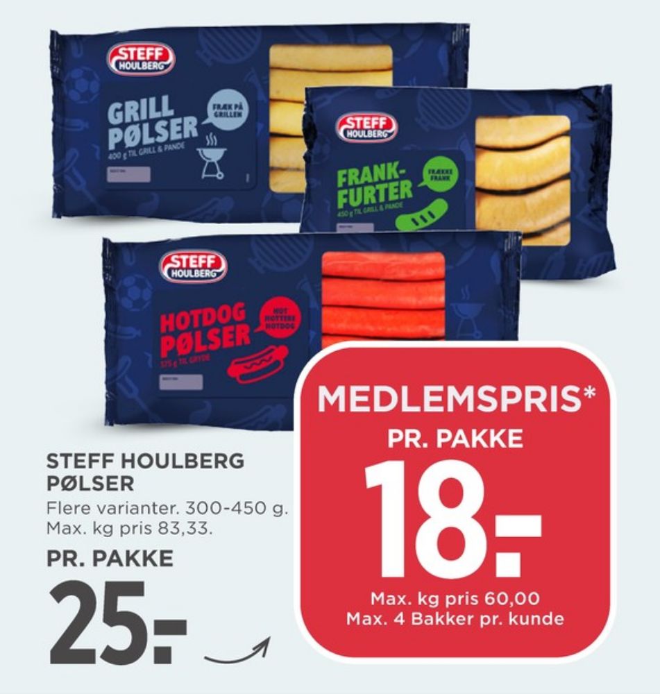 Steff Houlberg, Grillpølser