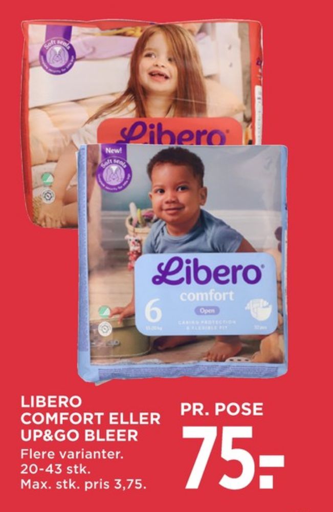 Libero Comfort, Bleer str 3 5-8 kg
