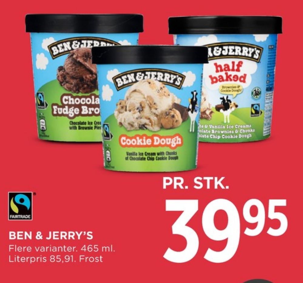 Frisko Ben & Jerry's, Cookie Dough is