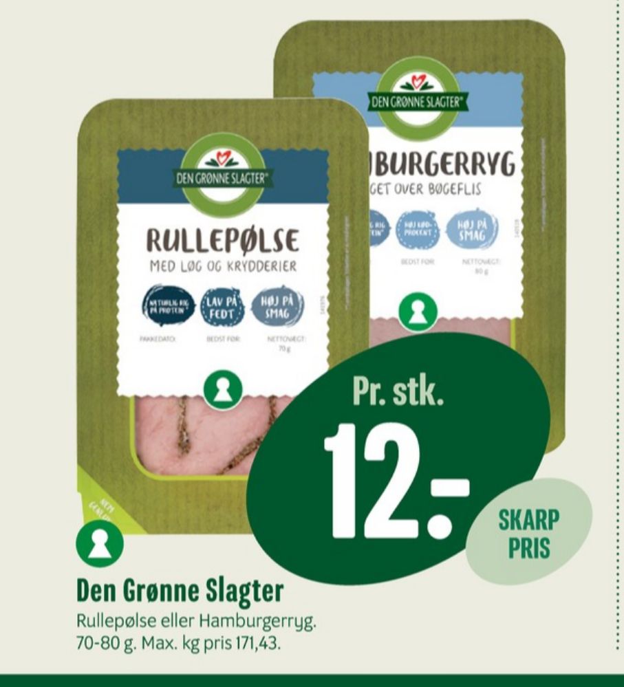 Den Grønne Slagter, Rullepølse med Løg & Krydderier