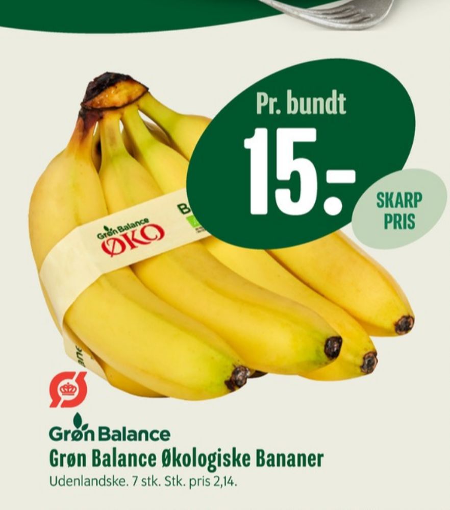 Grøn Balance, Bananer