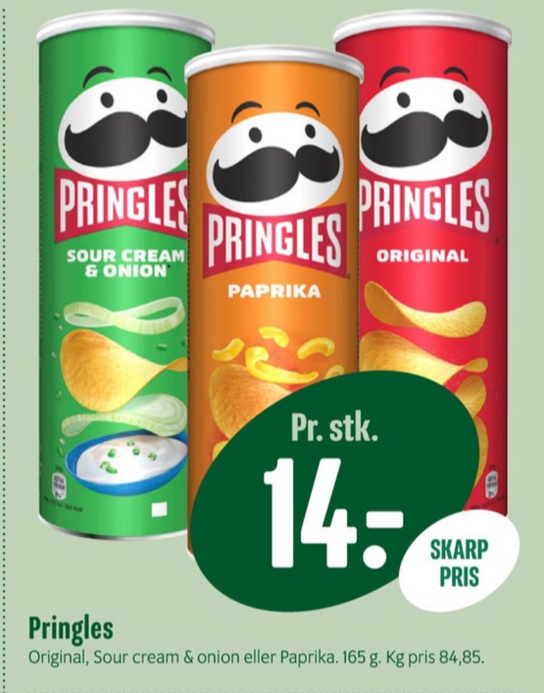 Pringles, Paprikachips