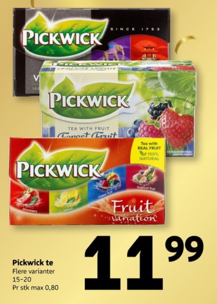 Pickwick, Fruit Variation Tebreve