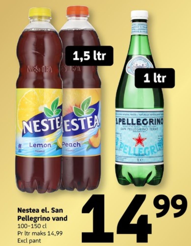 San Pellegrino, Mineralvand med brus