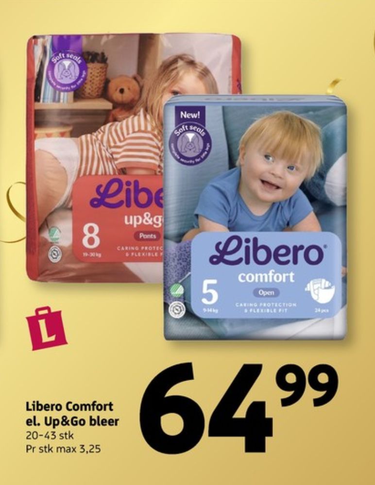 Libero Comfort, Bleer str 3 5-8 kg