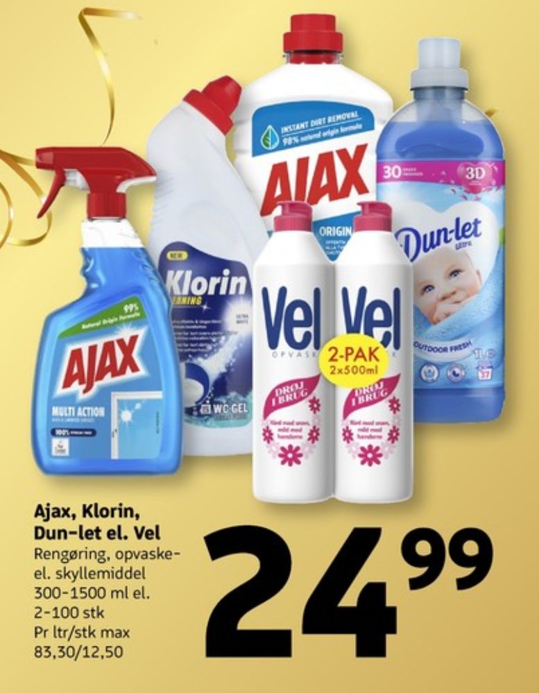 Dun-let, Skyllemiddel