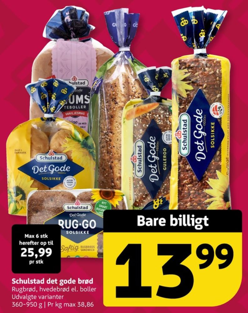 Schulstad Det Gode, Mums Teboller Vaniljesmag