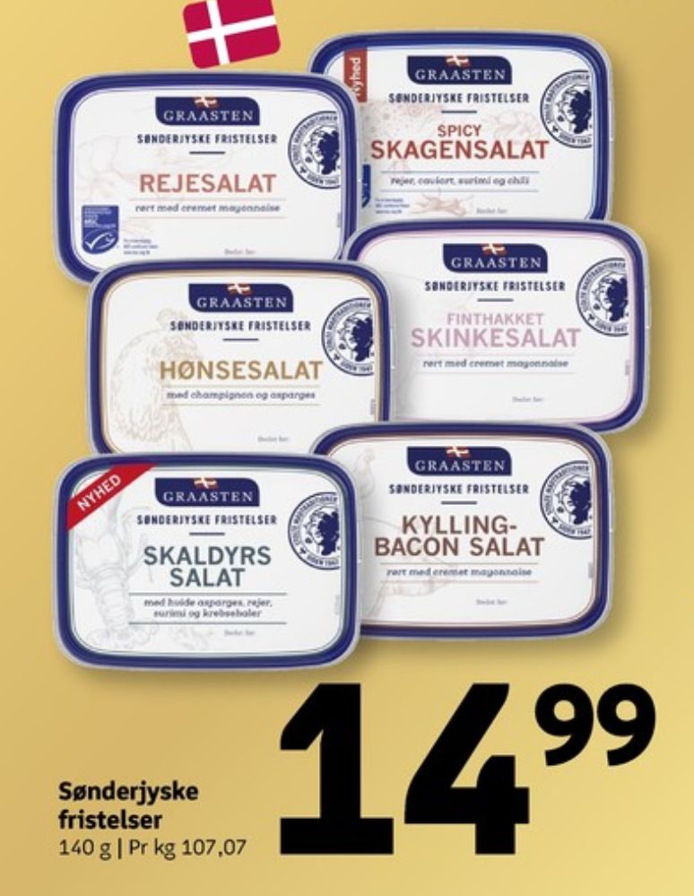 Graasten Sønderjyske Fristelser, Rejesalat