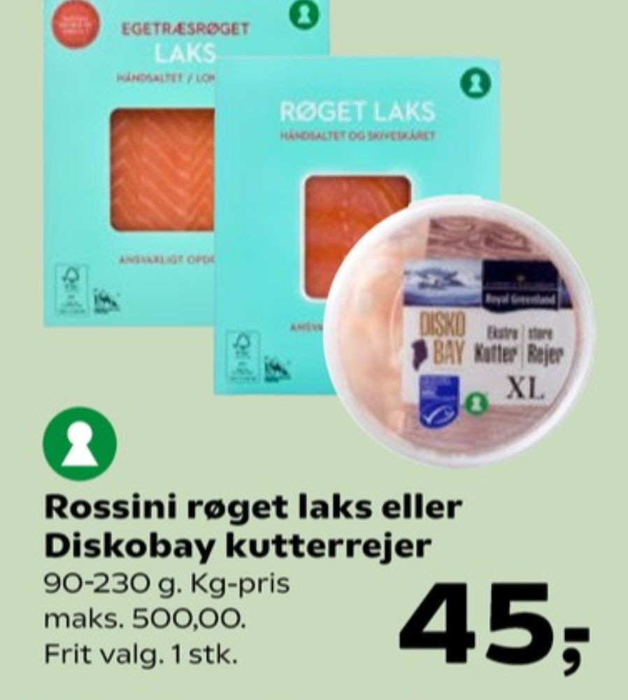 Royal Greenland, Rejer