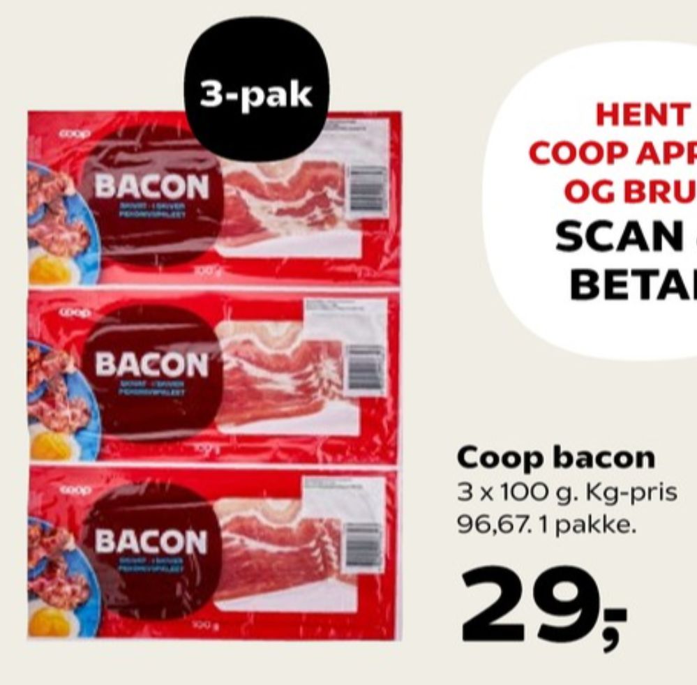 Coop, Baconskiver