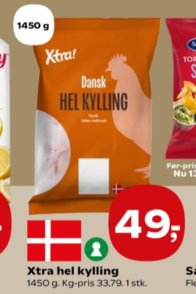 Xtra, Kylling