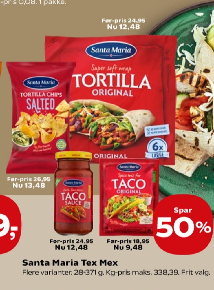 Santa Maria, Taco sauce