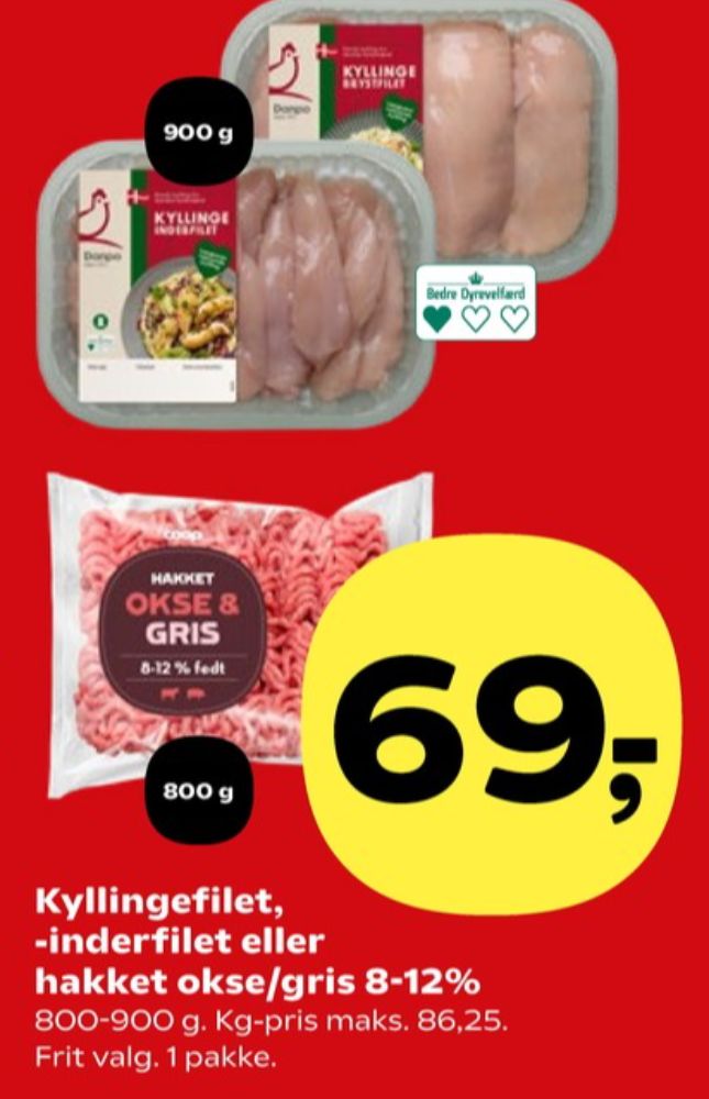 Danpo, Kyllingeinderfileter