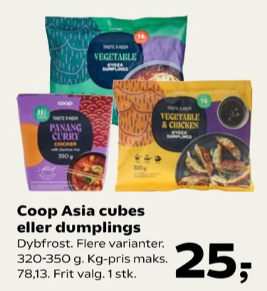Coop Asia, Panang Curry Chicken