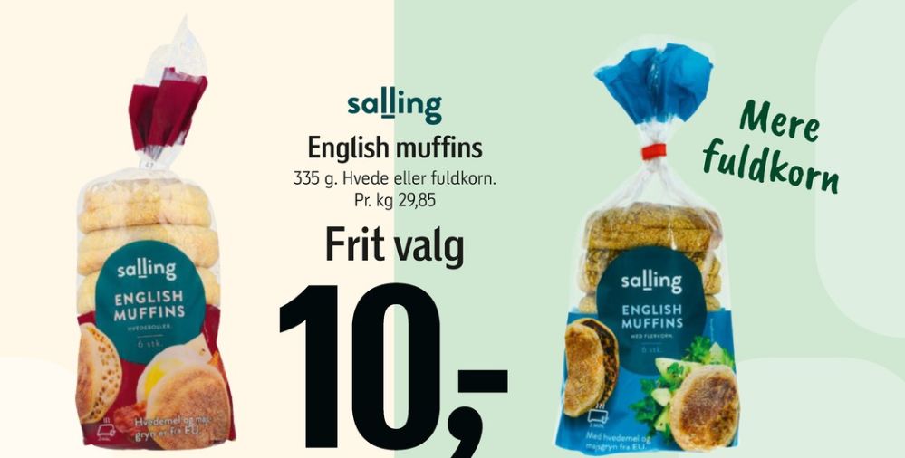 Salling, English Muffins