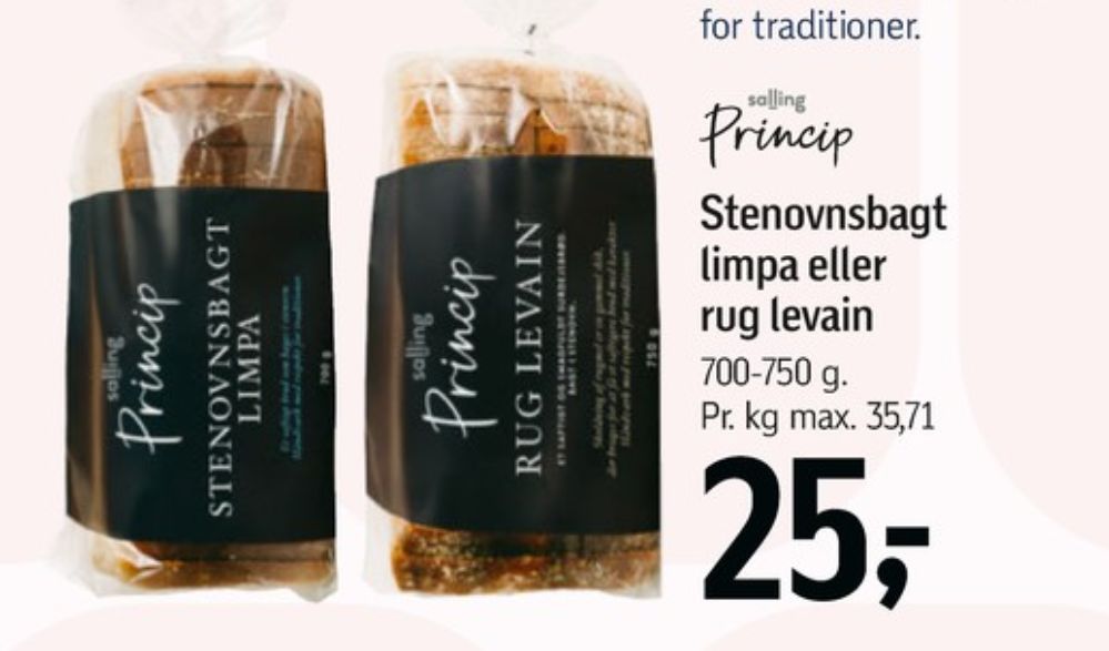 Salling Princip, Rug Levain
