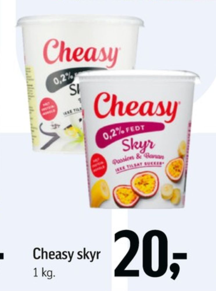 Cheasy, Vanilje Skyr 