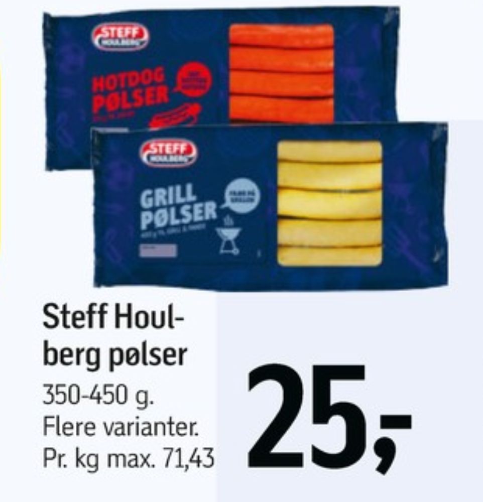 Steff Houlberg, Grillpølser