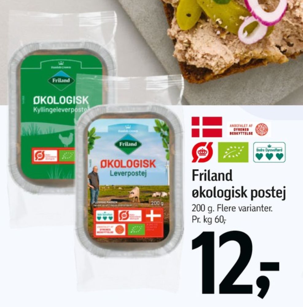 Friland, Leverpostej