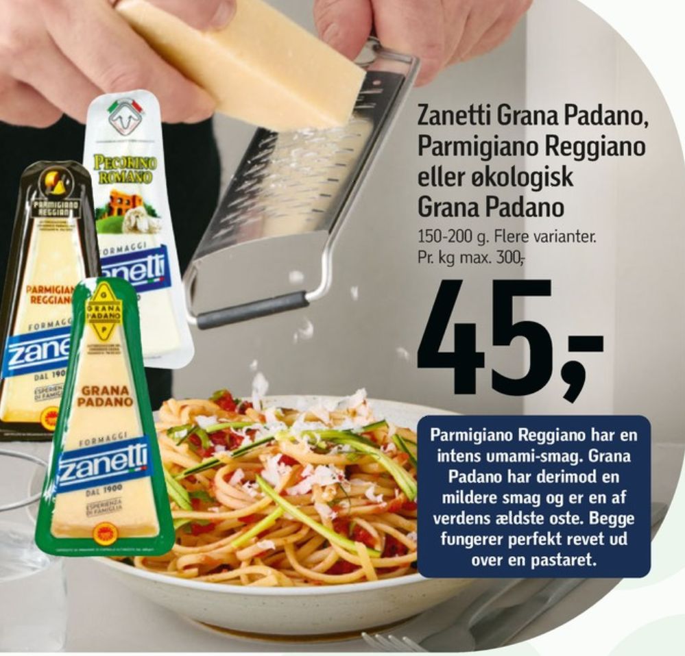 Zanetti, Parmigiano Reggiano