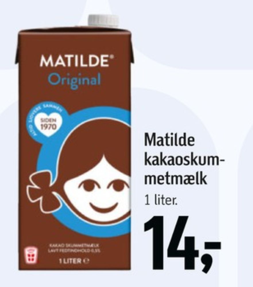 Matilde, Kakaomælk
