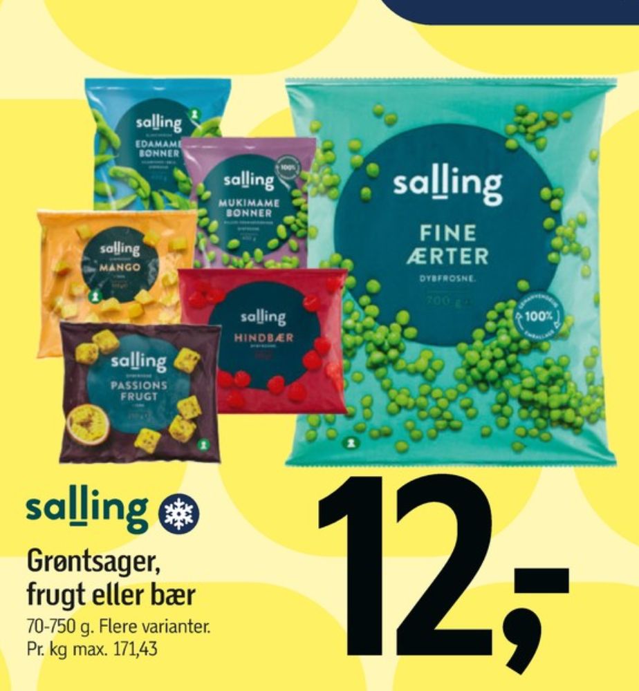 Salling, Edamamebønner