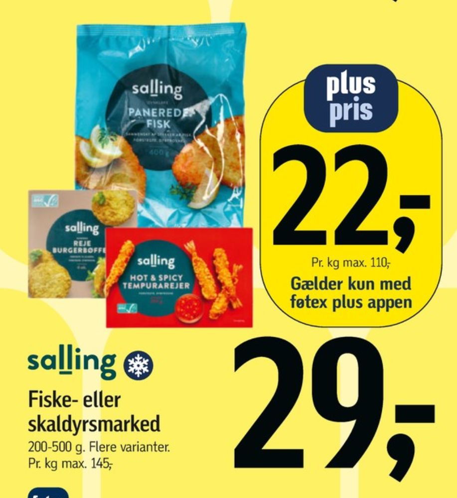 Salling Princip, Hot & Spicy tempurarejer 