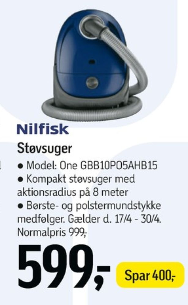Nilfisk, Støvsuger