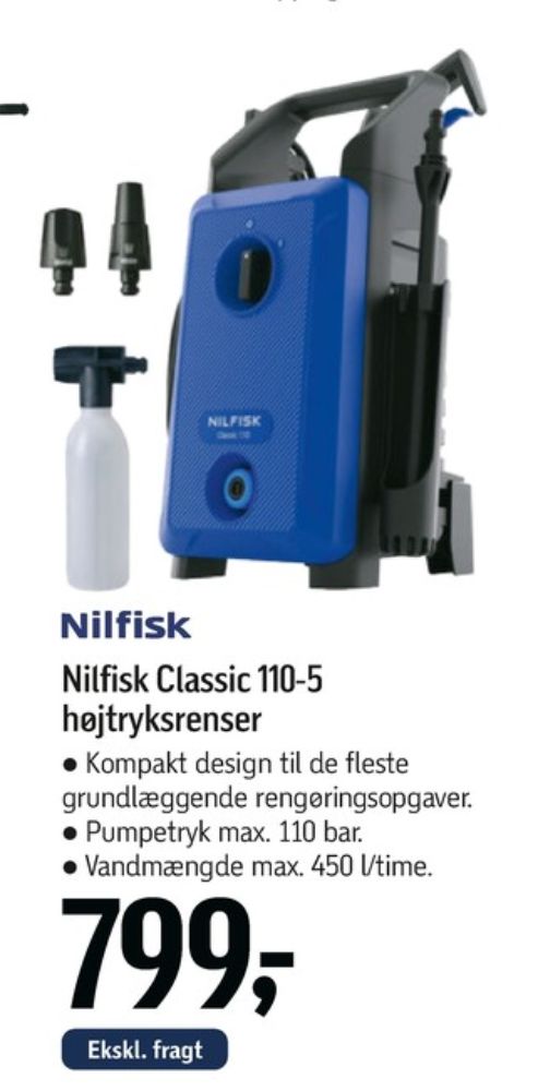 Nilfisk, Højtryksrenser