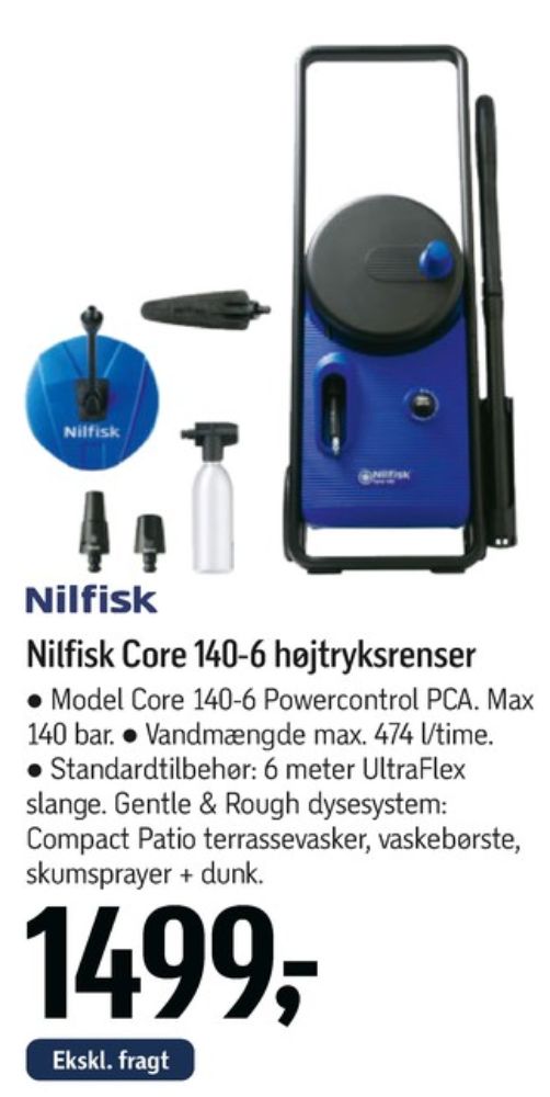 Nilfisk, Højtryksrenser