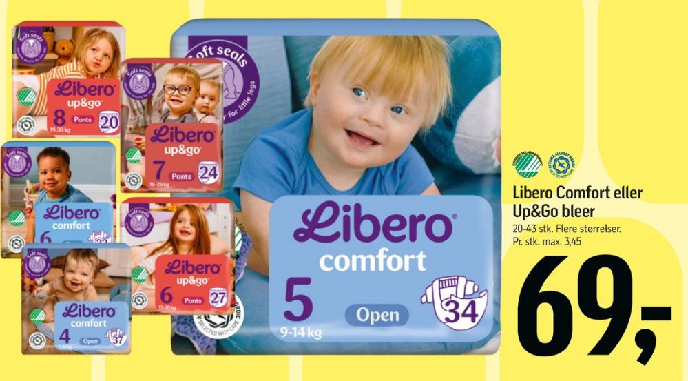 Libero Comfort, Bleer str 3 5-8 kg