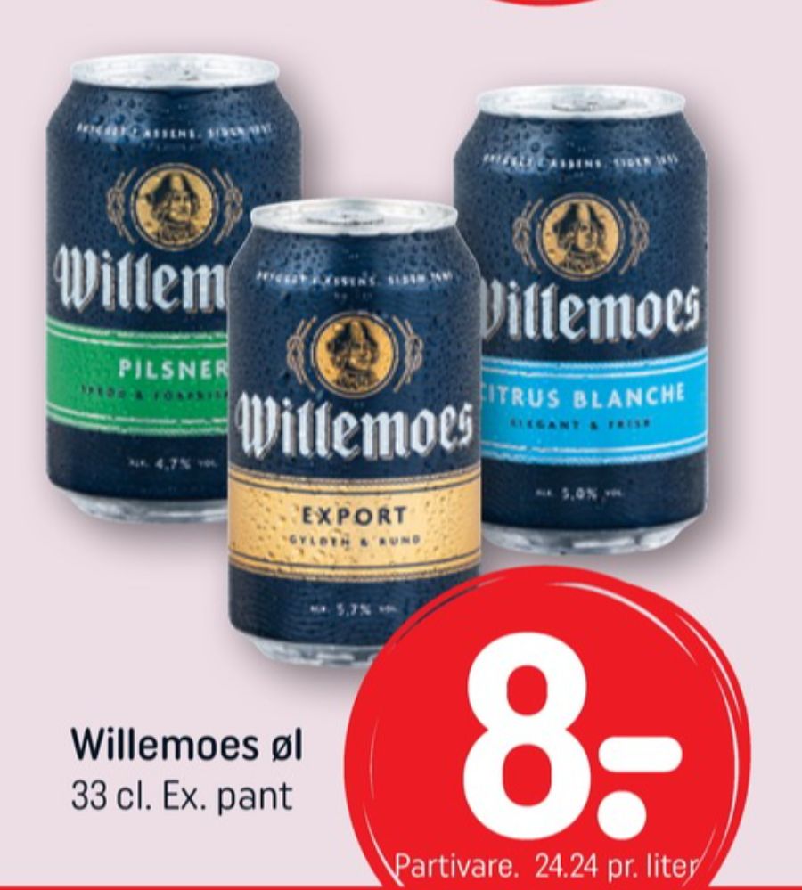 Willemoes Pilsner, Specialøl